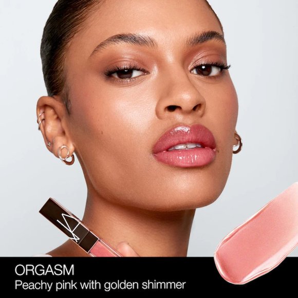 NIB ✅ NARS #ORGASM Afterglow Lip Shine Gloss ✨ NEW IN BOX - Picture 4 of 9